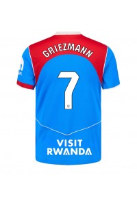 Atletico Madrid Antoine Griezmann #7 Jalkapallovaatteet Kolmaspaita 2025-26 Lyhythihainen